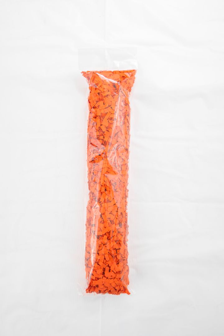 Fire Orange Artisan Confetti