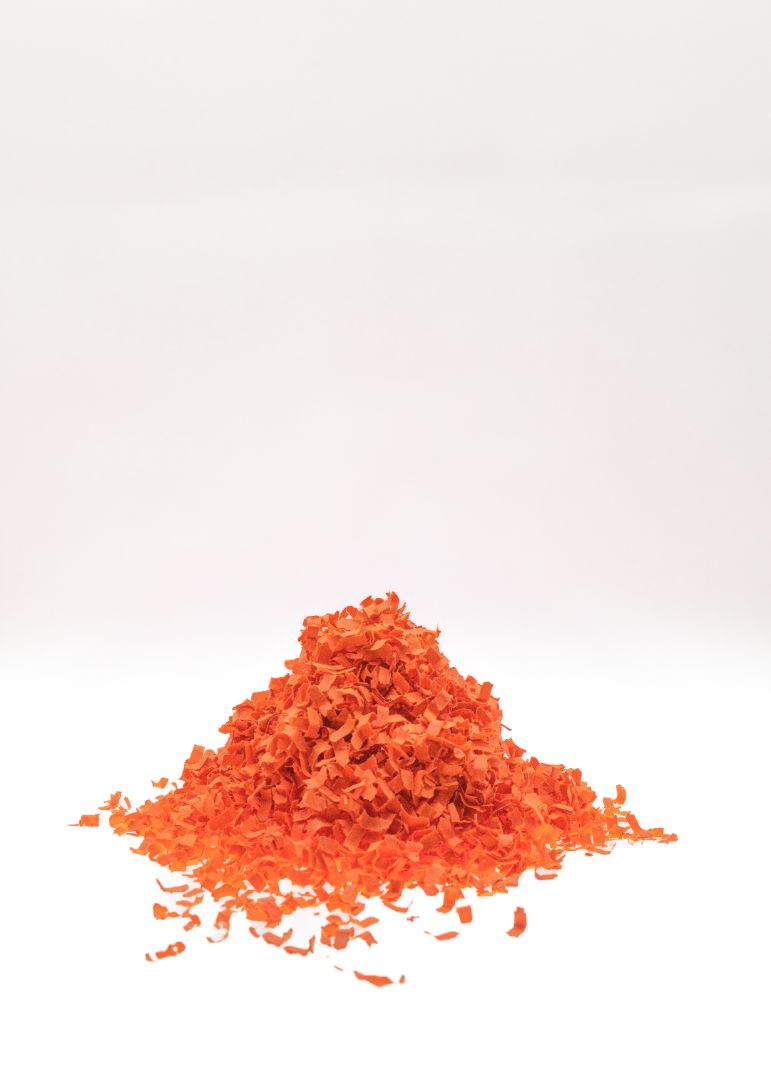 Fire Orange Artisan Confetti