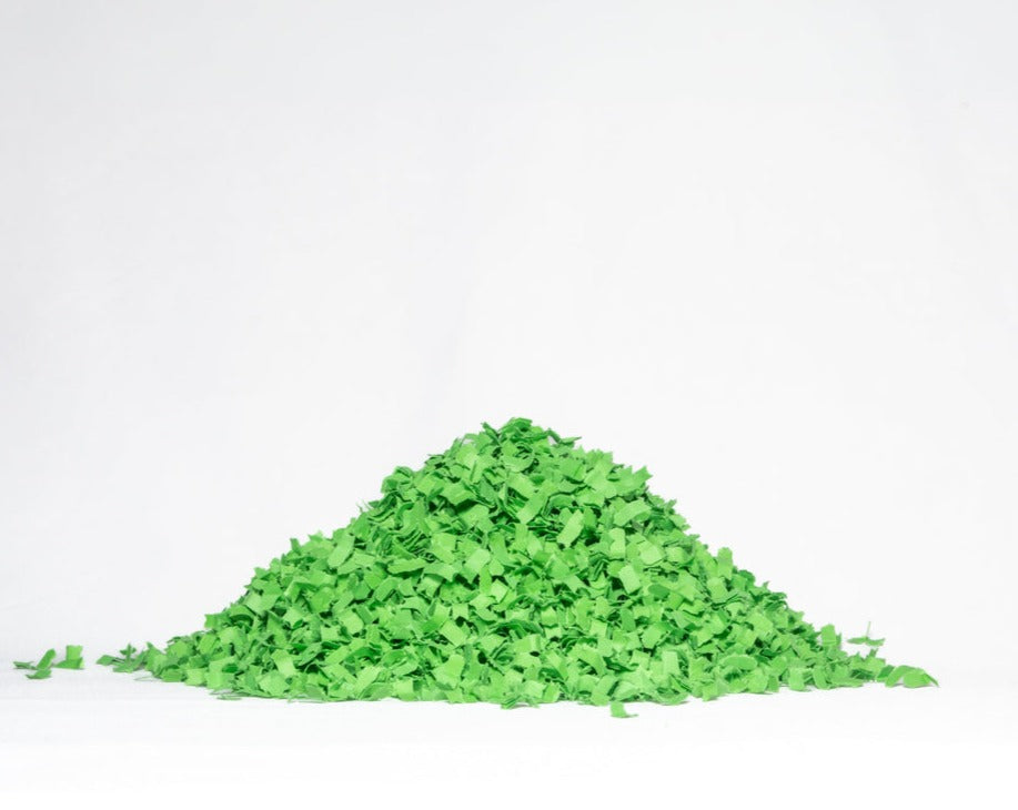 Forest Green Confetti Artesanal